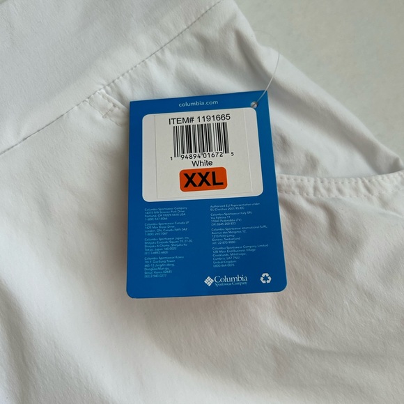 NWT Columbia Women’s White Omni-Shade Active Fit Skort XXL **FLAW** - Picture 9 of 13